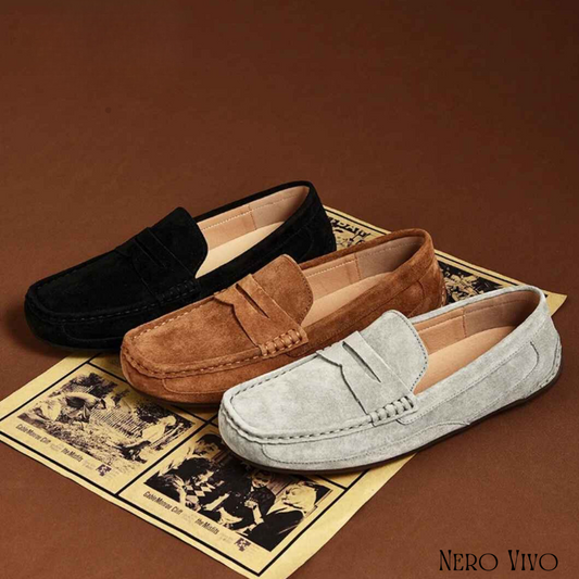 Suede Weekend Driving Loafer