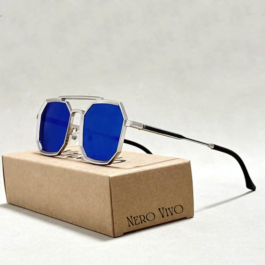 Retro Spectrum Metal Sunglasses