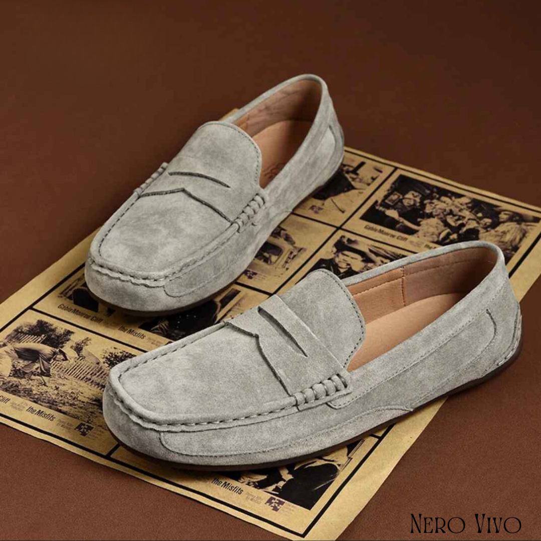 Suede Weekend Driving Loafer