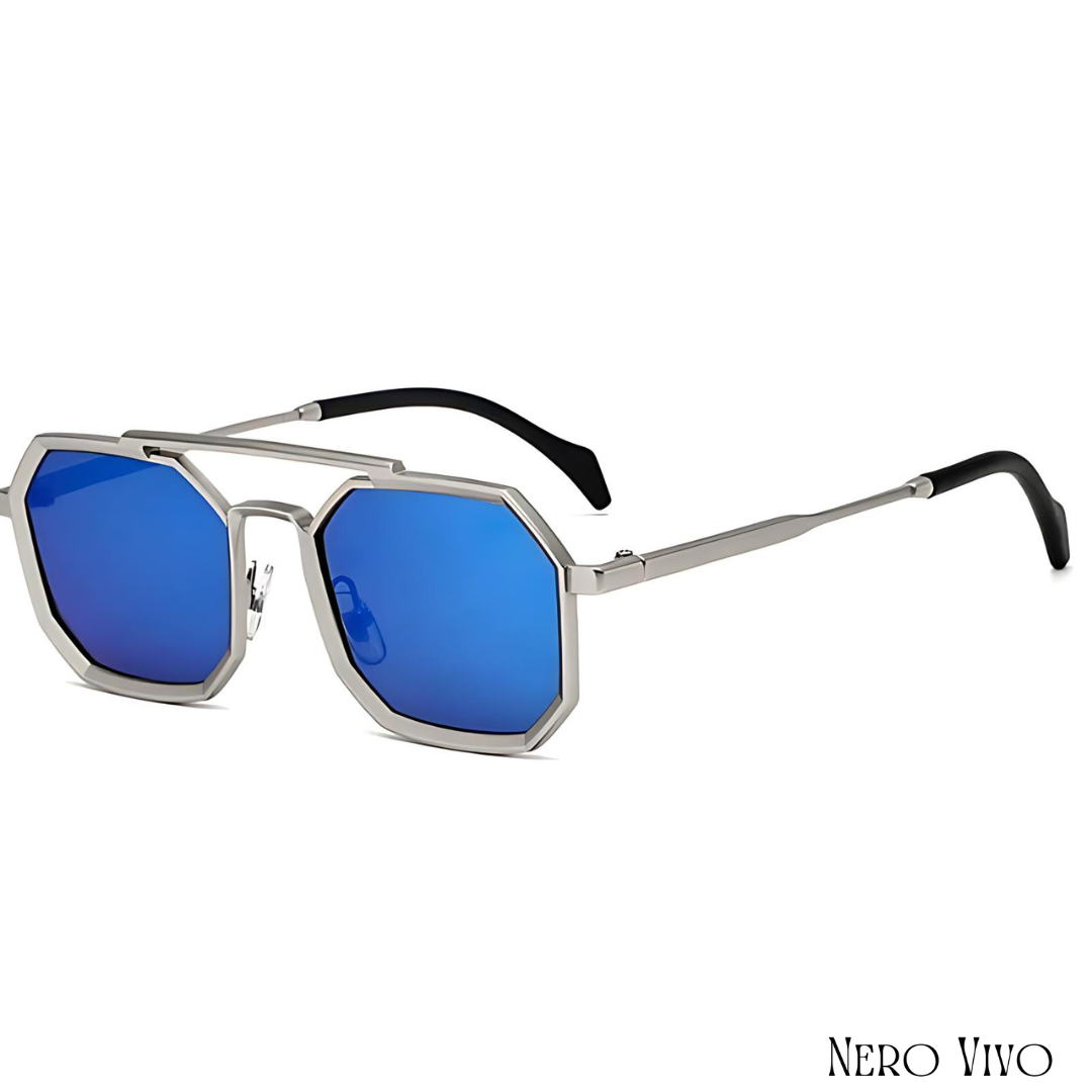 Retro Spectrum Metal Sunglasses