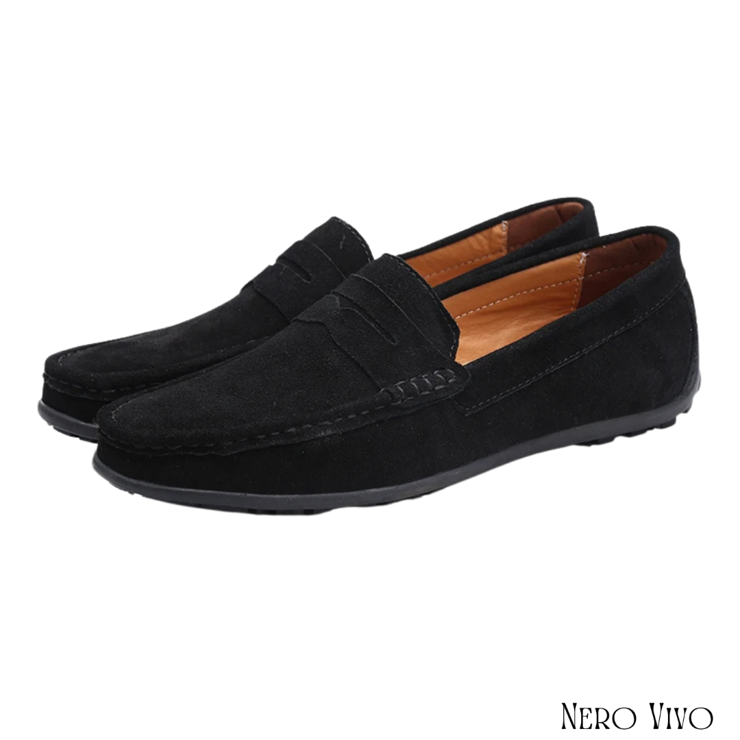 Suede Weekend Driving Loafer