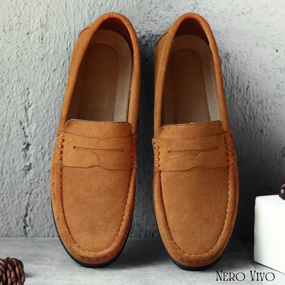 Suede Weekend Driving Loafer