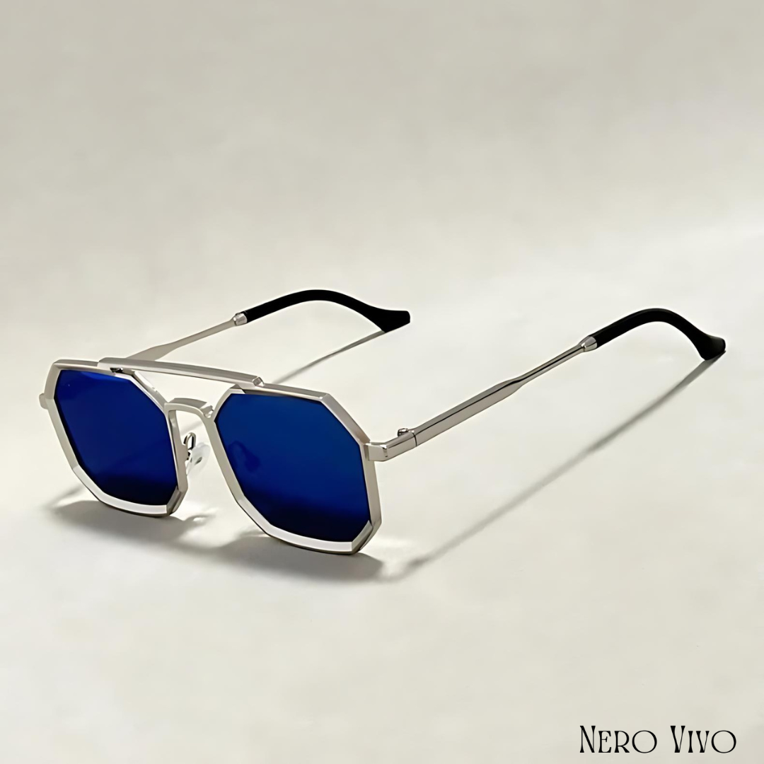 Retro Spectrum Metal Sunglasses