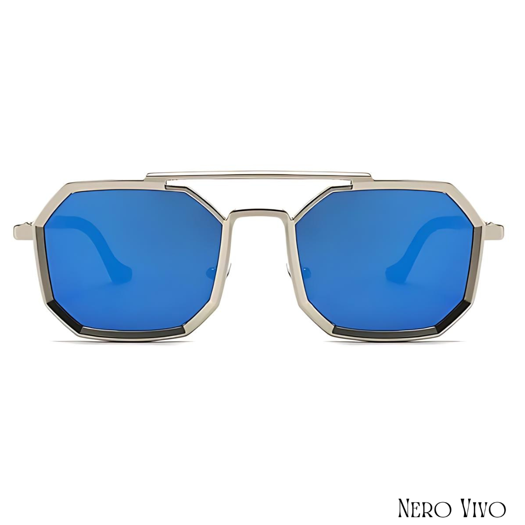 Retro Spectrum Metal Sunglasses