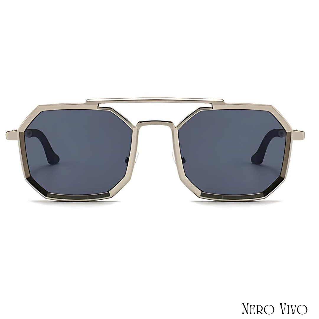 Retro Spectrum Metal Sunglasses